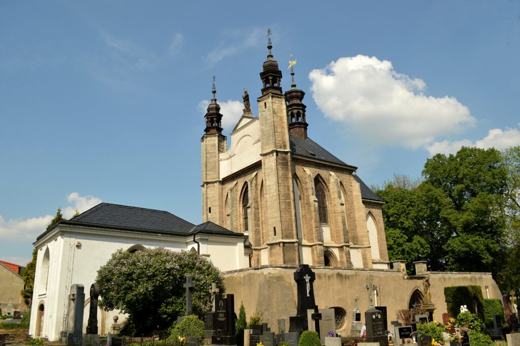 The Church of All Saints Cemetery in Kutná Hora Sedlec