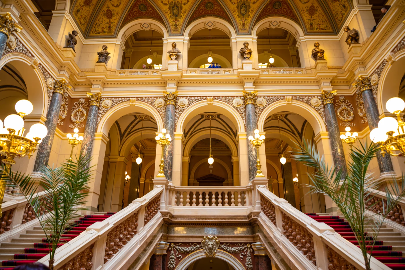 Grand Hall National Museum of Prague