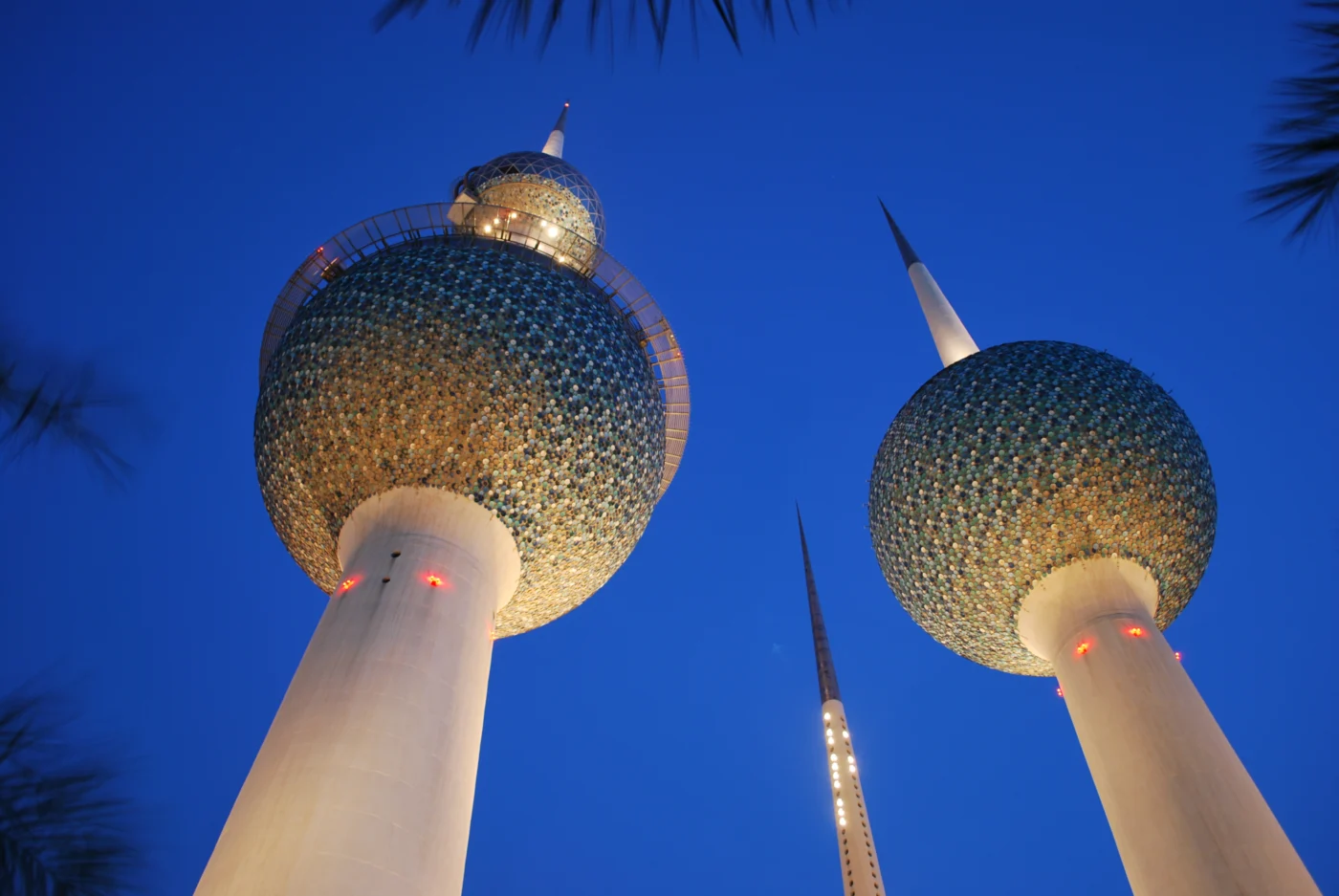 Illuminating the Kuwait Towers