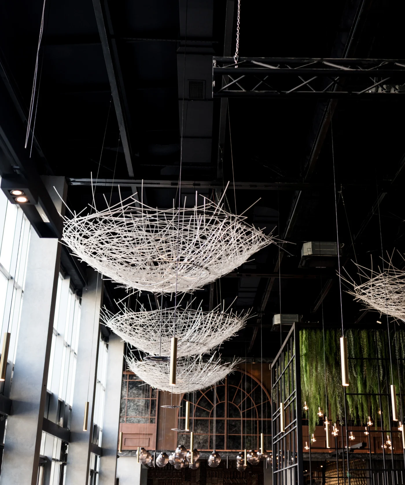 Sculptural Lighting Installation