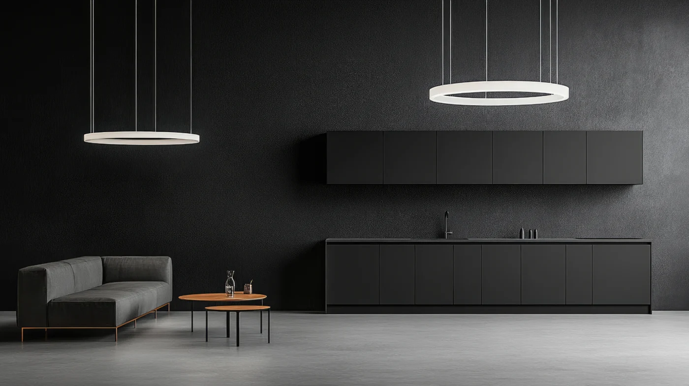 Minimalist Ring Pendant Lighting