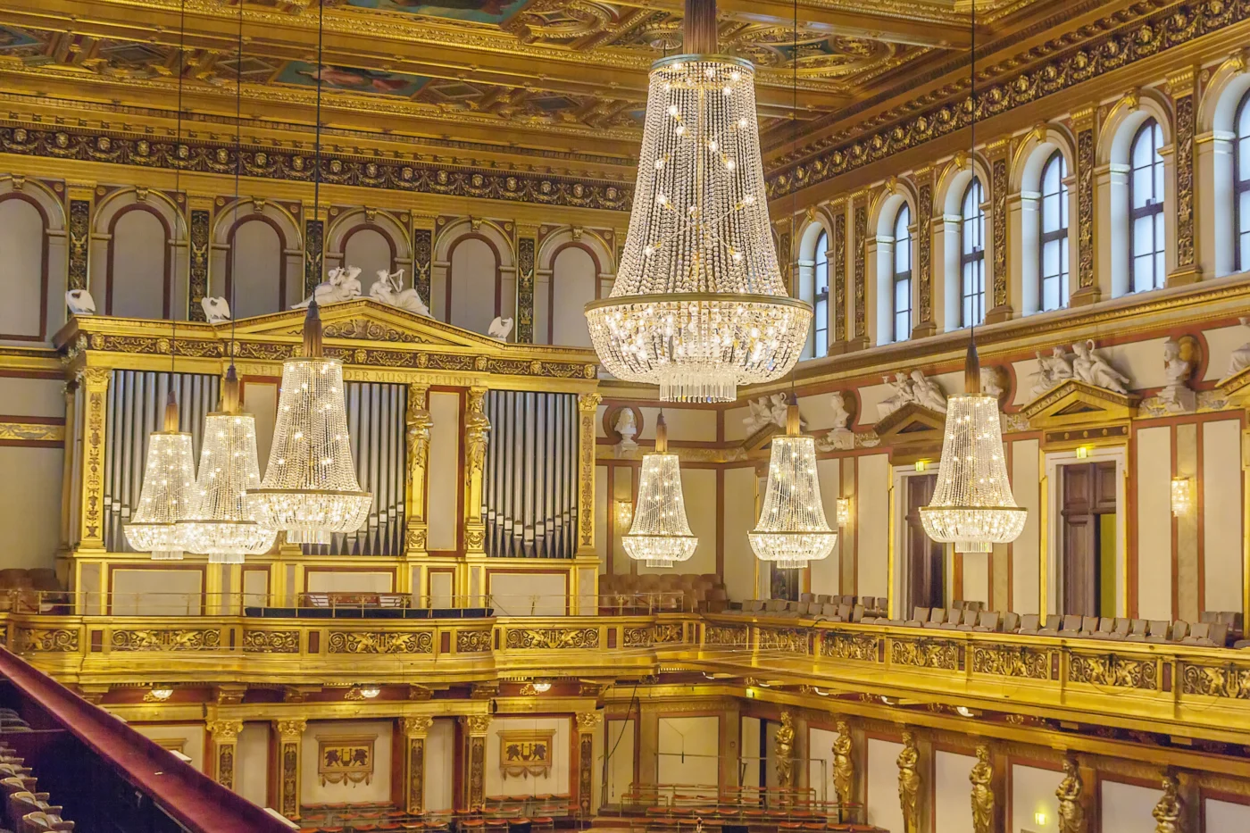 Vienna Concert Hall Chandeliers
