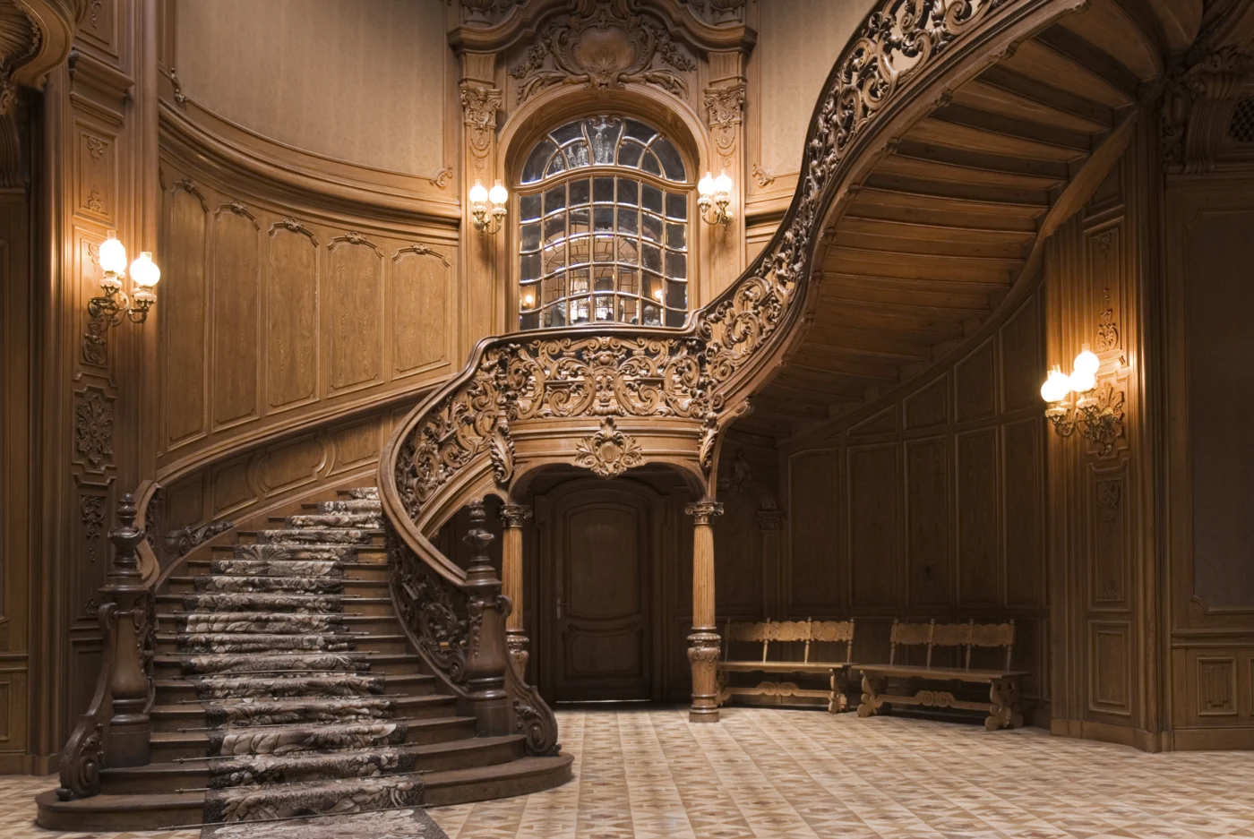 House of Scientists Staircase, Lviv.