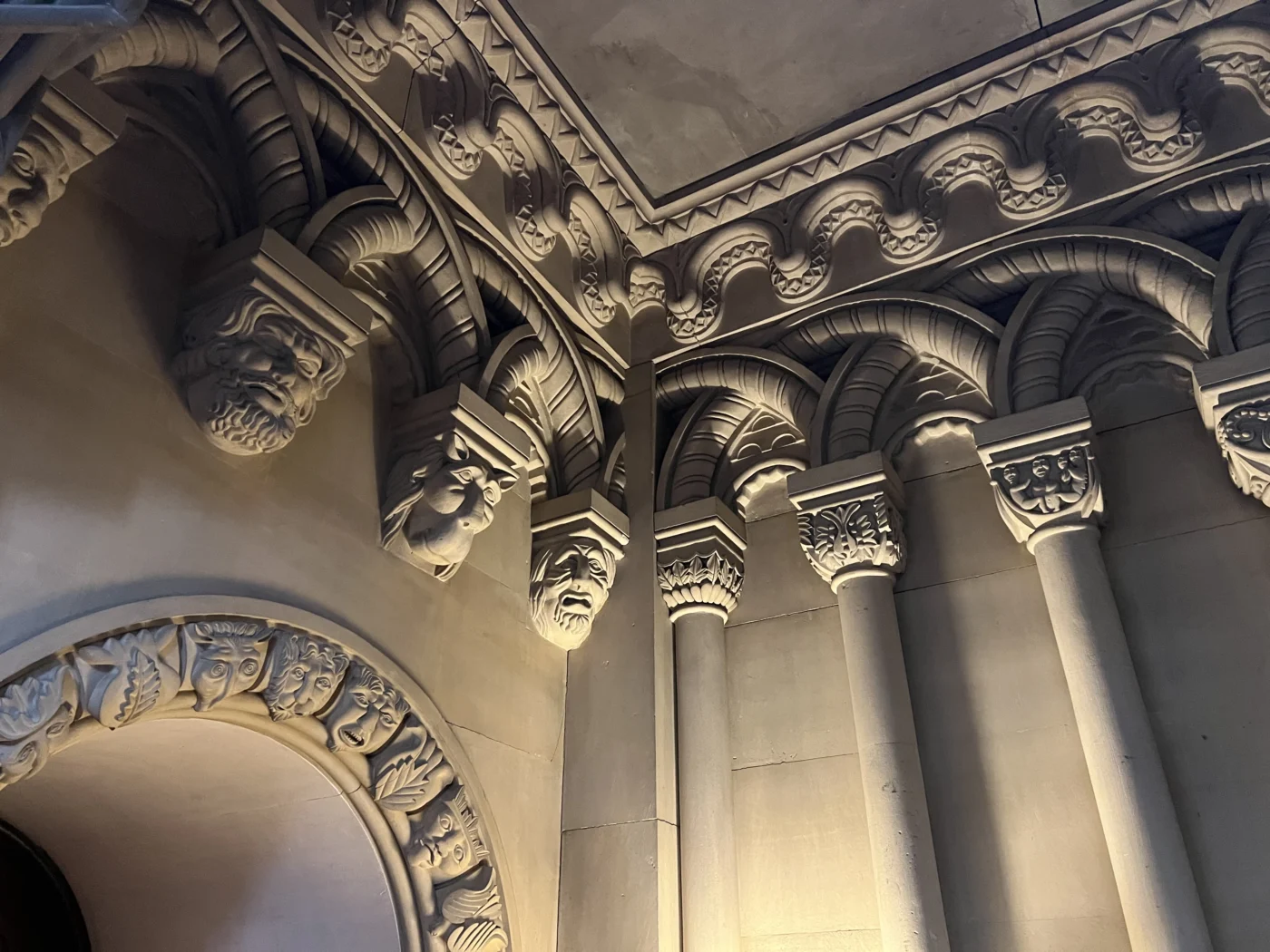 Architectural Lighting at Penrhyn Castle, Wales