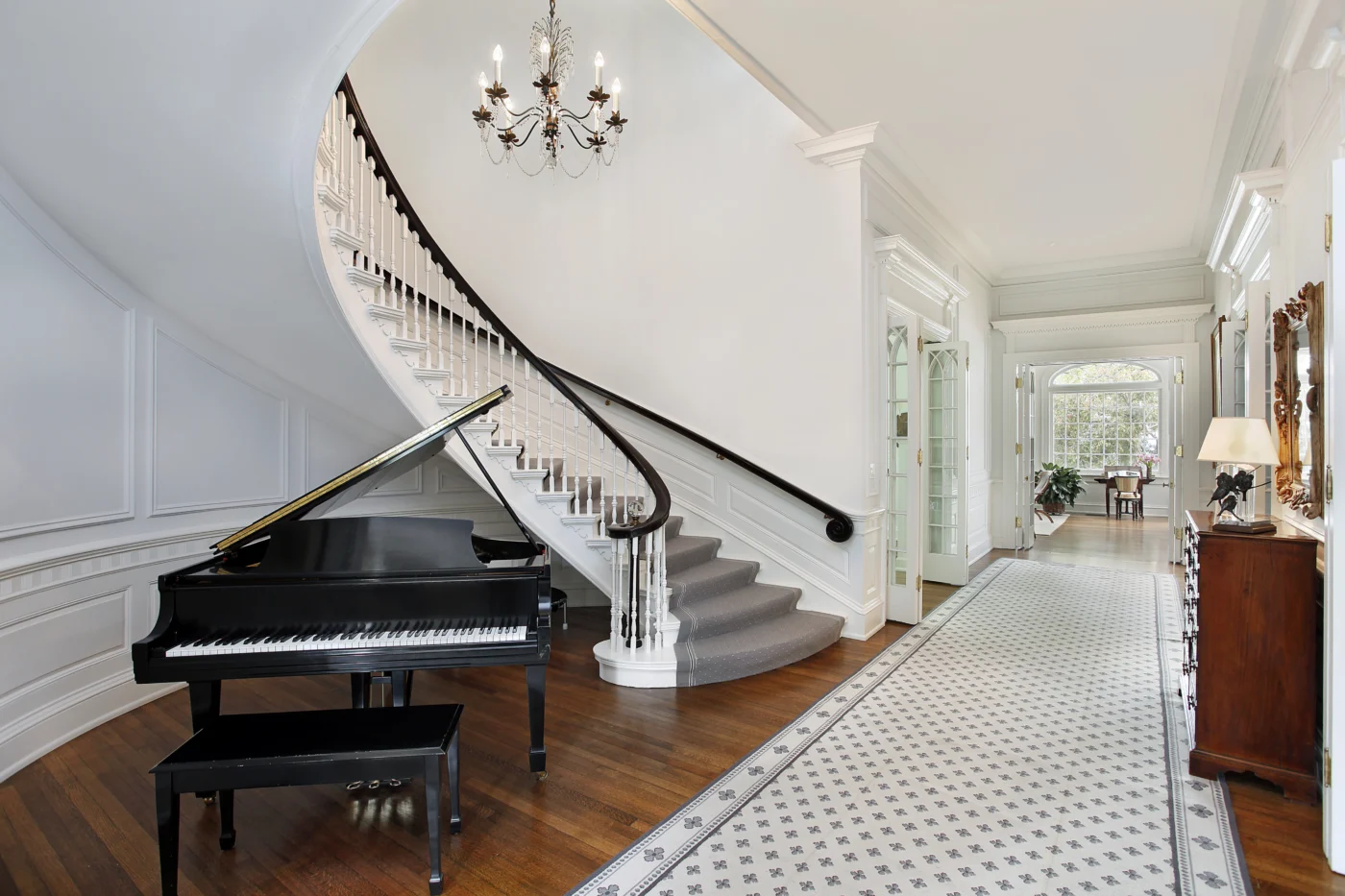 Chandelier Lighting Hallway