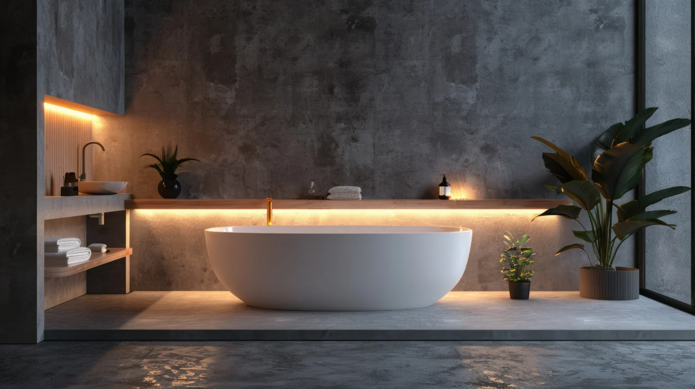 Indirect Bathroom Lighting